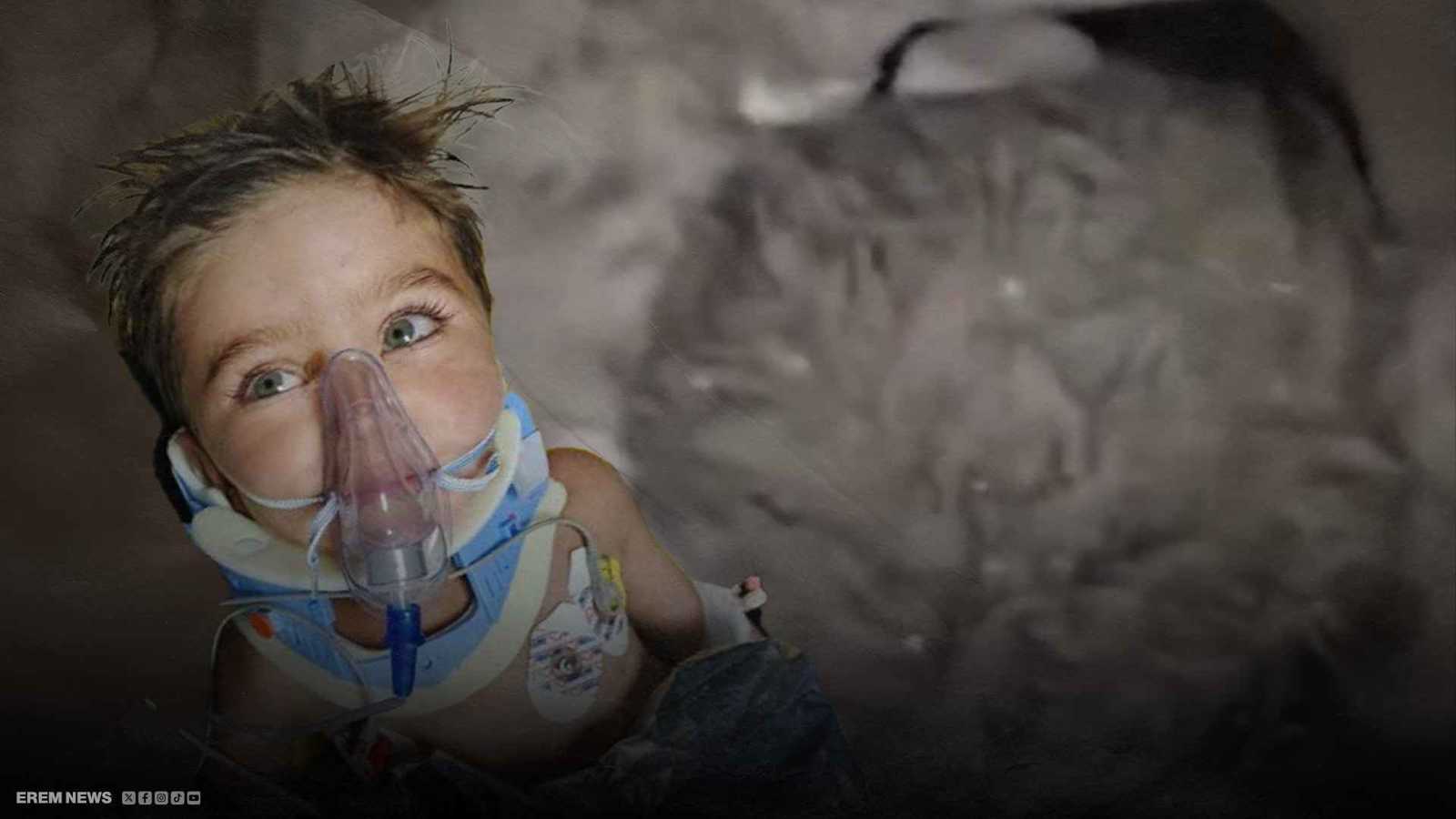 نجا من الموت.. إنقاذ طفل علق داخل بئر 16 ساعة في الرقة (فيديو إرم)