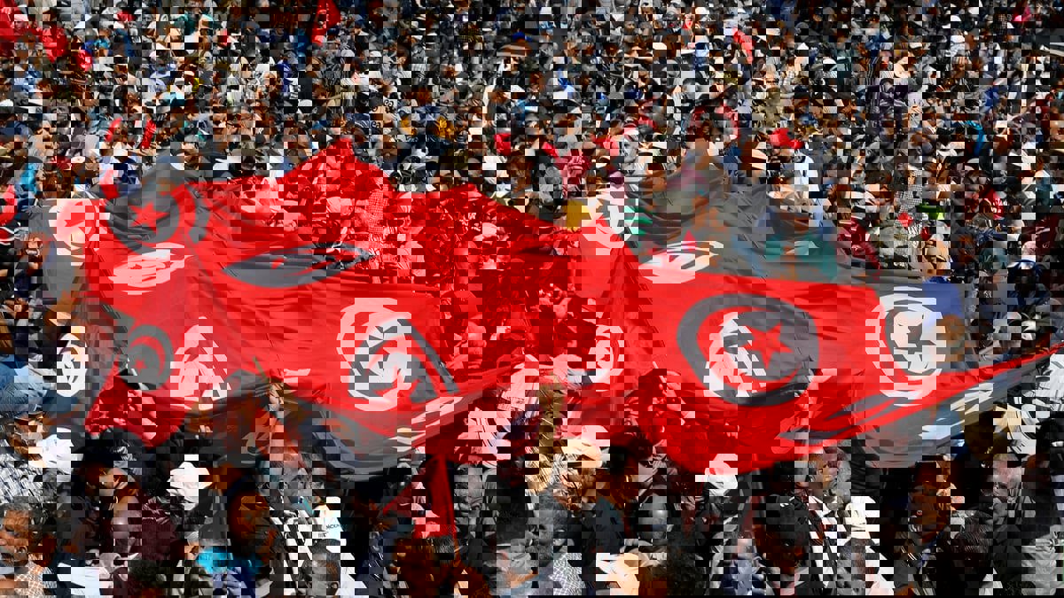 في أول تحرك احتجاجي لها.. "جبهة الخلاص" التونسية تطالب بـ"رحيل" سعيد