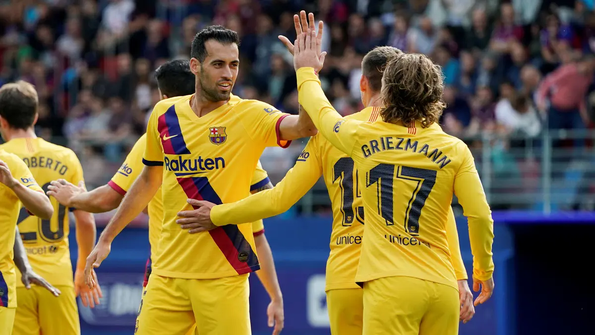 أهداف مباراة برشلونة وإيبار.. 3/0 للنادي الكتالوني (فيديو)