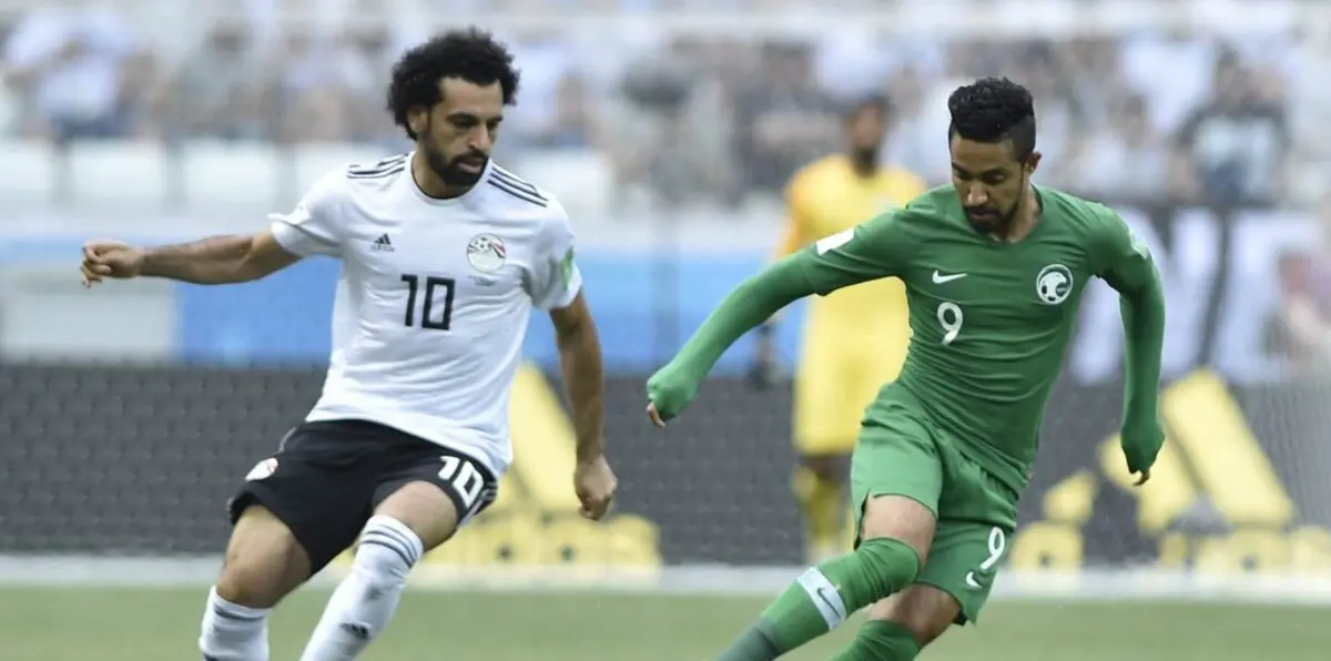 هدف محمد صلاح في مباراة مصر والسعودية يضرب 5 أرقام قياسية (فيديو)