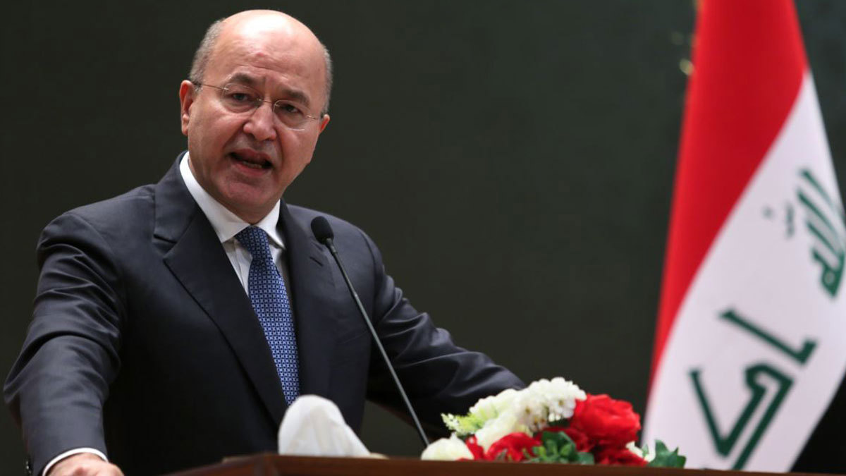 الرئيس العراقي: حريصون على علاقات متوازنة مع طهران وواشنطن‎