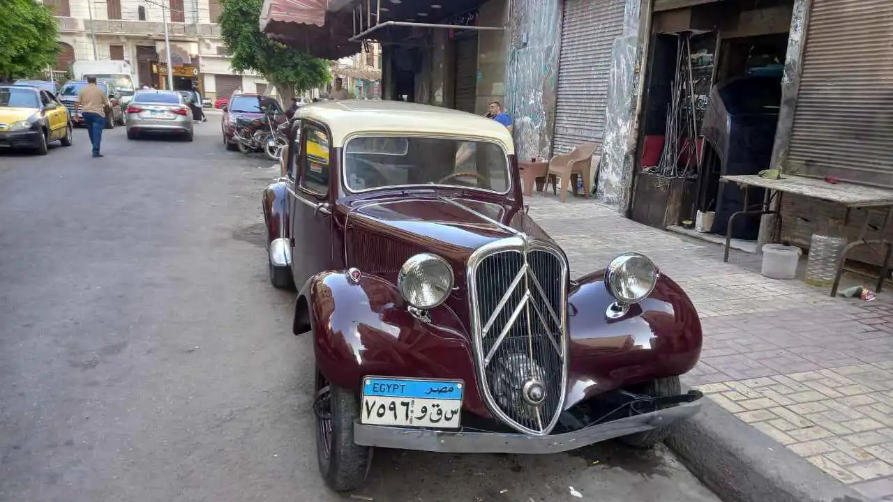 سيارة الفنان الراحل محمد عبد المطلب