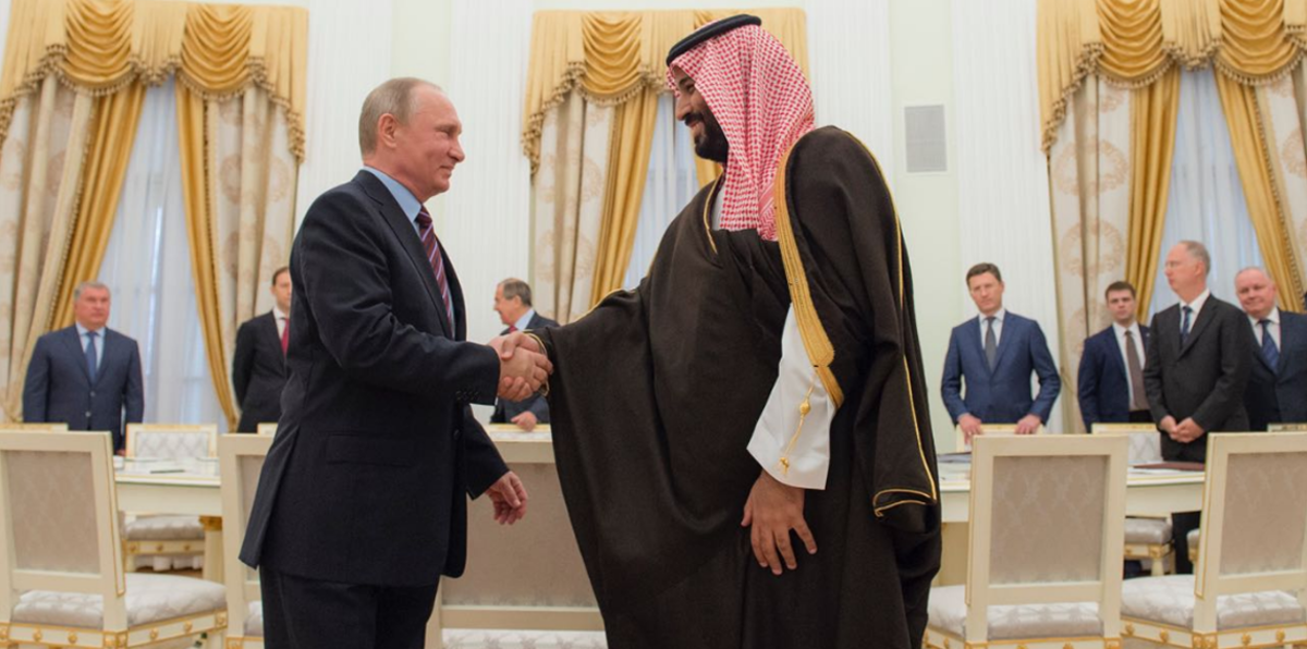 الكرملين: بوتين والأمير محمد بن سلمان لن يبحثا الخروج من اتفاق خفض إنتاج النفط العالمي