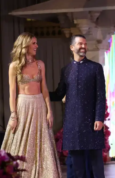 دونالد ترامب جونيور وخطيبته