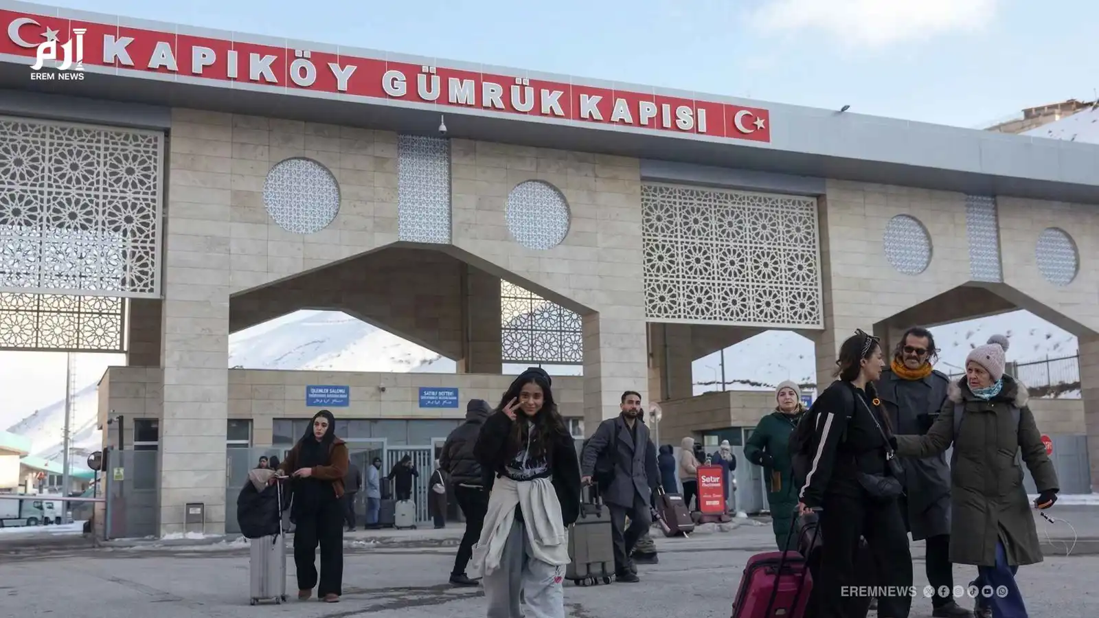 كابيكوي.. شريان الحياة الأخير للفارين من إيران (فيديو إرم)