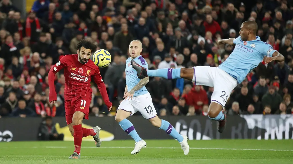 مباراة مانشستر سيتي ضد ليفربول.. محمد صلاح يتوقع عودة قوية لرفاق رياض محرز