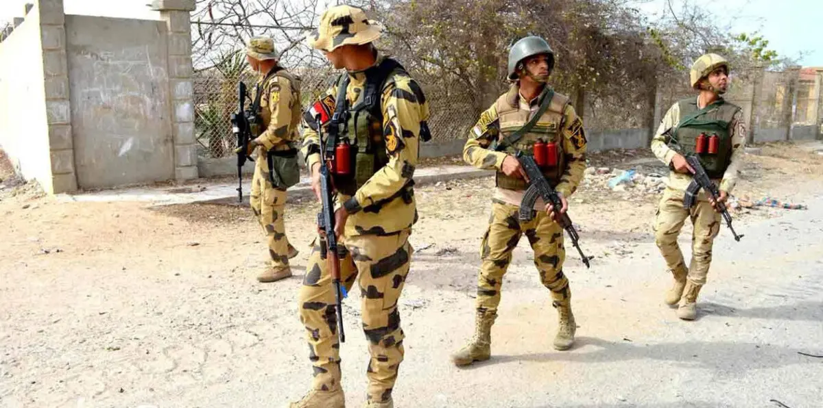 مصر تعلن مقتل 11 متشددًا خلال تبادل لإطلاق نار في سيناء