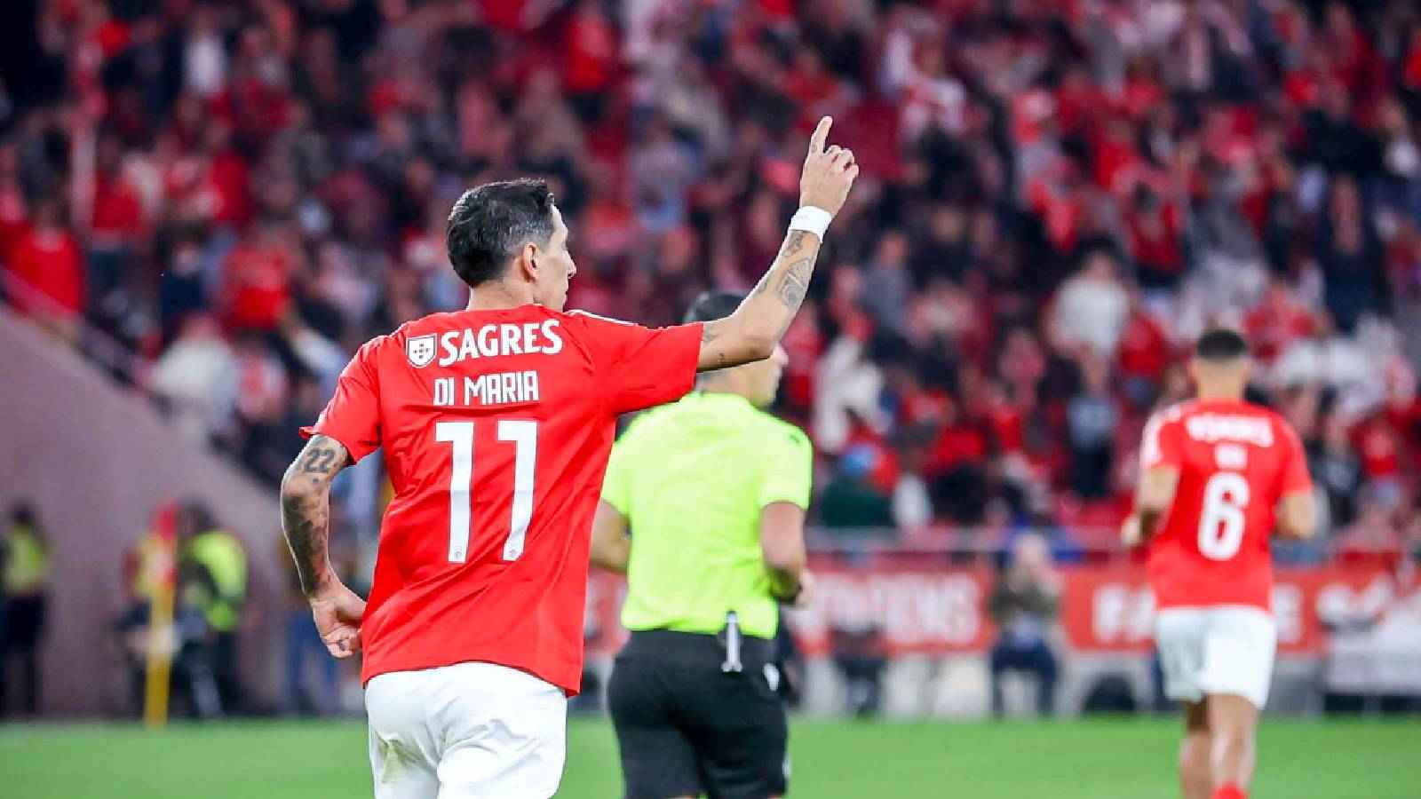 هدف خيالي من دي ماريا مع بنفيكا البرتغالي (فيديو)