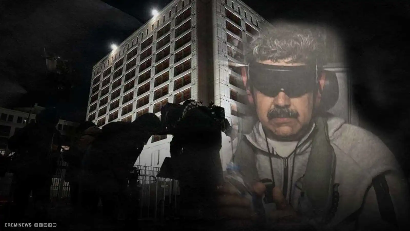 طعام ملوّث وإهمال قاتل.. أسرار سجن "بروكلين" الذي يُحتجز فيه مادورو (فيديو إرم)