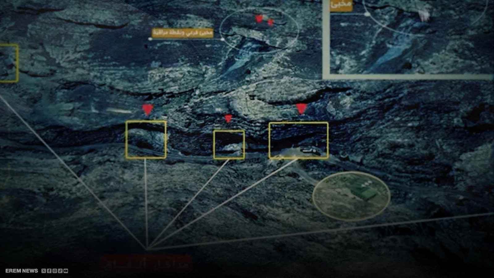 منشآت الحوثيين الجبلية