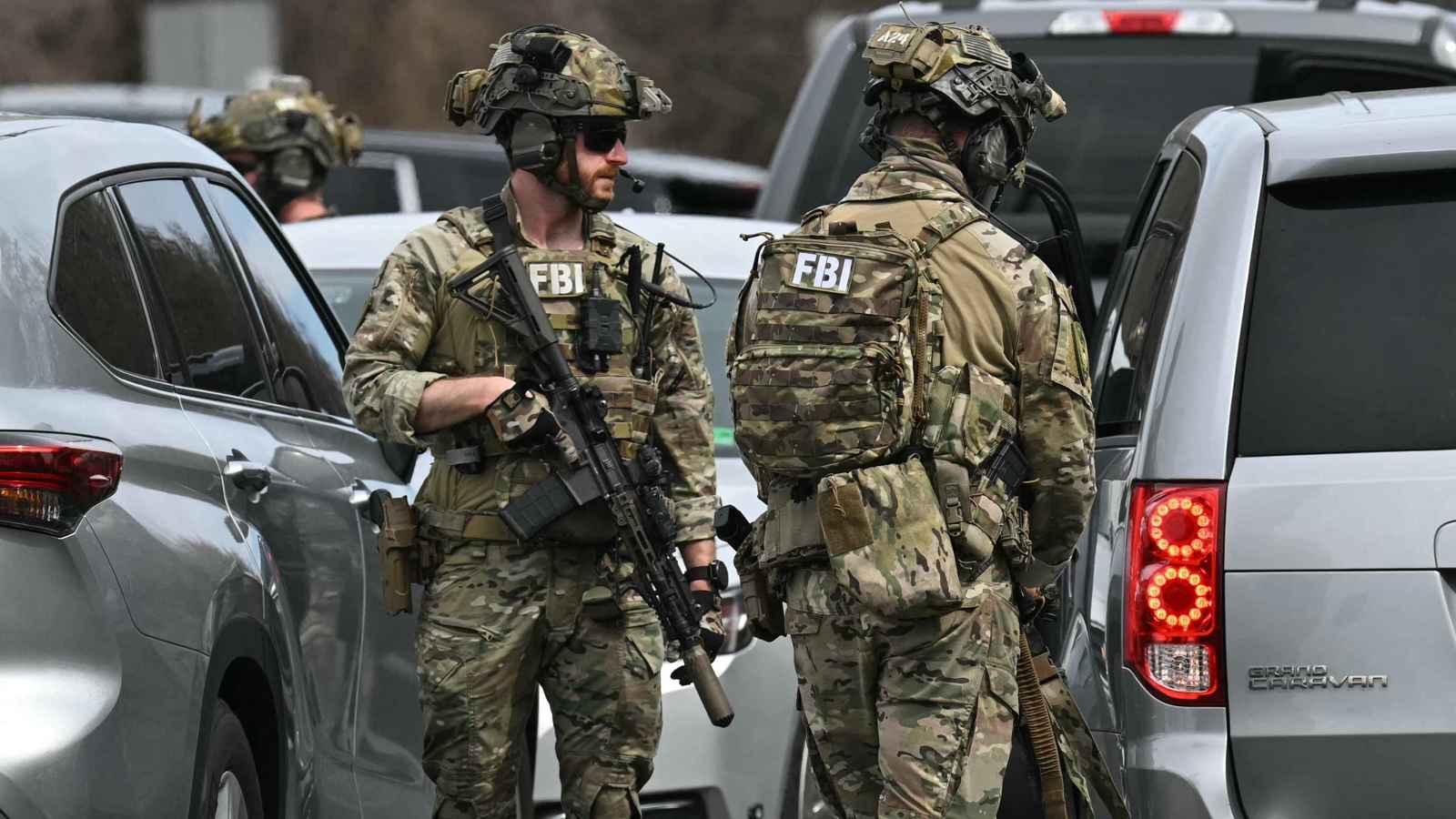 اعتقال امرأة أمام مقر المخابرات المركزية الأمريكية