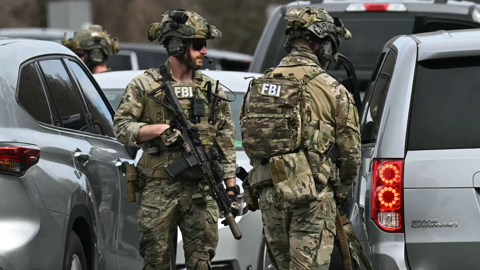 اعتقال امرأة أمام مقر المخابرات المركزية الأمريكية