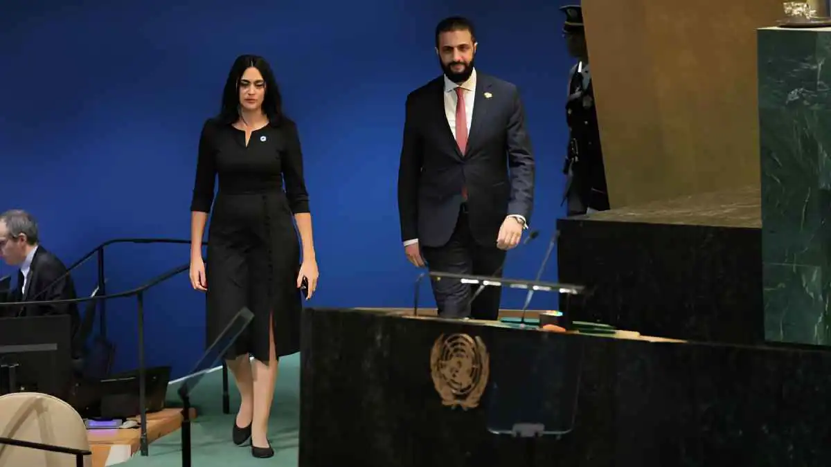 العقوبات وإسرائيل.. أبرز ما جاء في كلمة الشرع بالأمم المتحدة (فيديو)