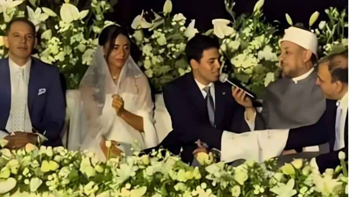 حفل زفاف حفيد عادل إمام "يخيب أمل" جمهوره.. ما القصة؟ (فيديو)