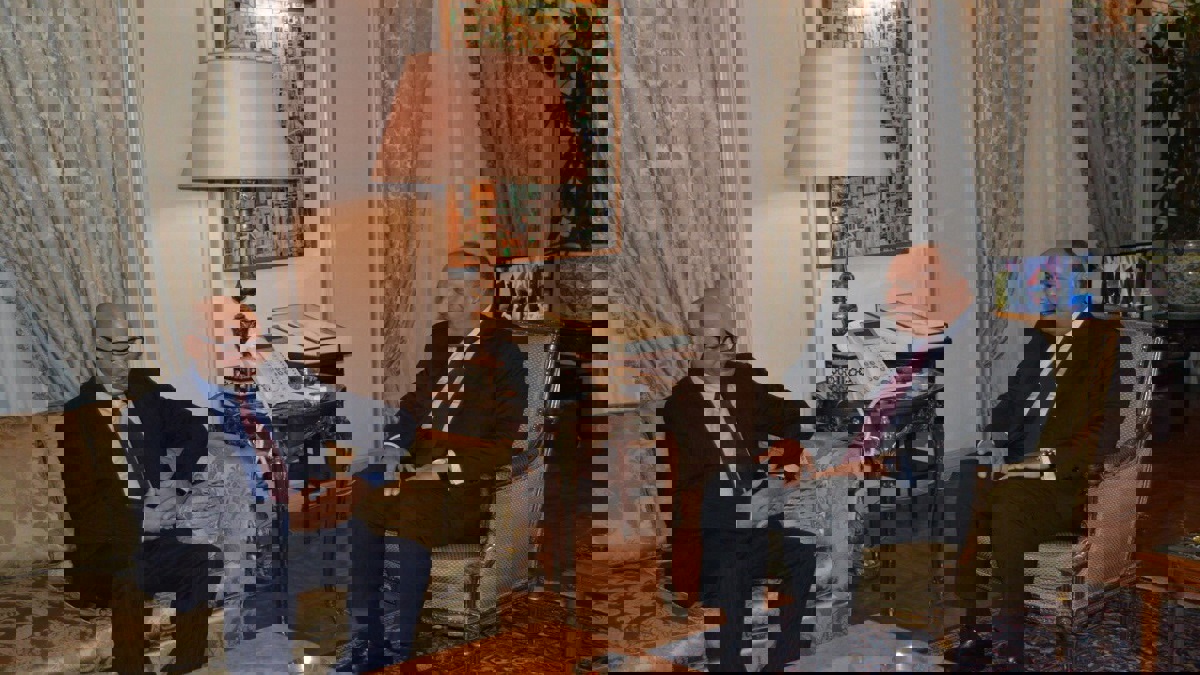 سامح شكري يستقبل نائب السراج المستقيل فتحي المجبري في القاهرة