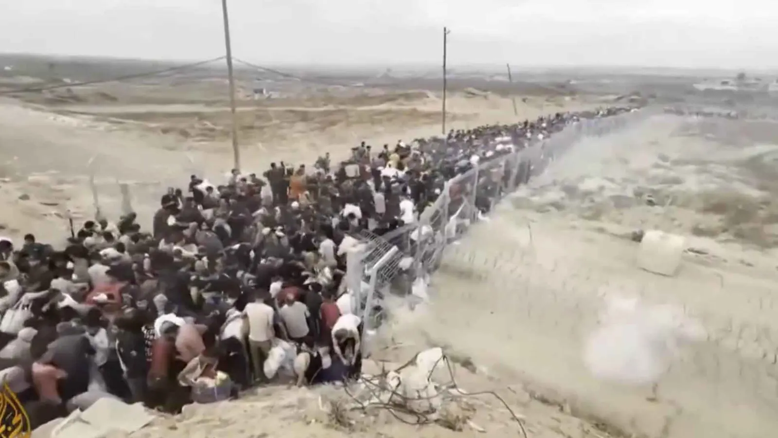 التلغراف: عمال إغاثة أمريكيون أطلقوا النار على سكان غزة (فيديو)