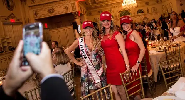 كارين تورك، ملكة جمال فلوريدا في منتجع مار-أ-لاغو 