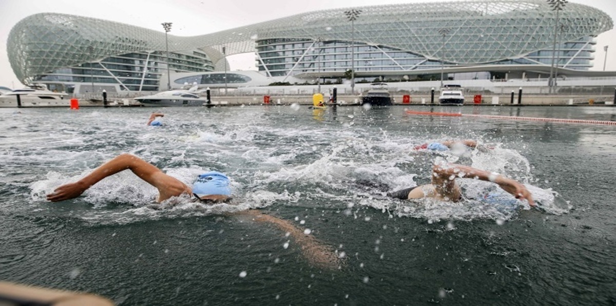 أرقام قياسية في ترايثلون ياس بنسخته السادسة