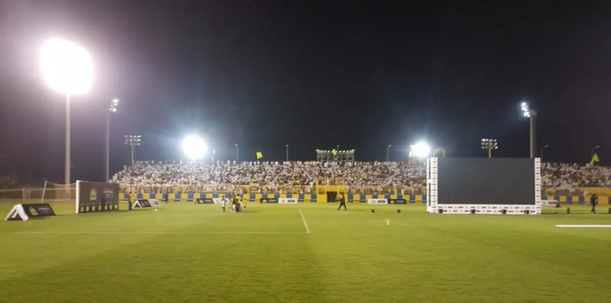 أبرز لقطات احتفال نادي النصر السعودي بنجومه الجدد‎ (فيديو)