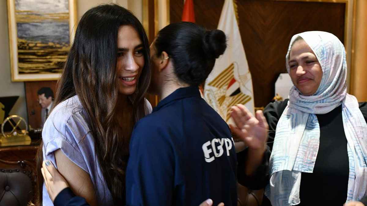 بعد أزمتهما الكبيرة.. الصلح بين شهد سعيد وجنة عليوة لاعبتي الدراجات