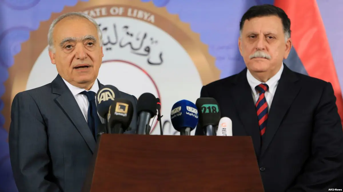 وصف الوضع بالخطير.. سلامة يلتقي السرّاج في مسعى لنزع فتيل الأزمة بالعاصمة الليبية