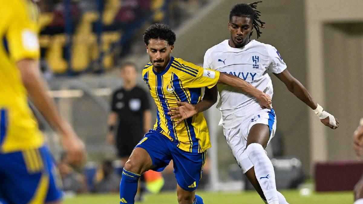 أكثر لاعب أبهر جمهور الهلال السعودي أمام الغرافة القطري