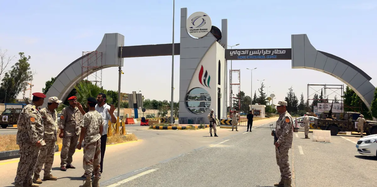 الحرس الرئاسي الليبي يطلع "باولو سيرا"  على خطة تأمين مطار طرابلس