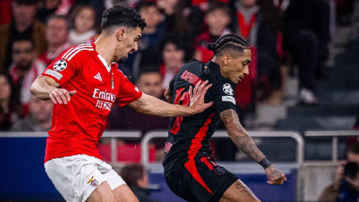 ملخص وأهداف ورجل مباراة بنفيكا وبرشلونة في دوري أبطال أوروبا