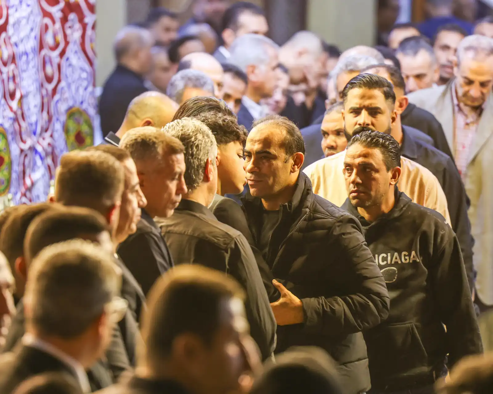 مراسم عزاء محمدصبري نجم الزمالك