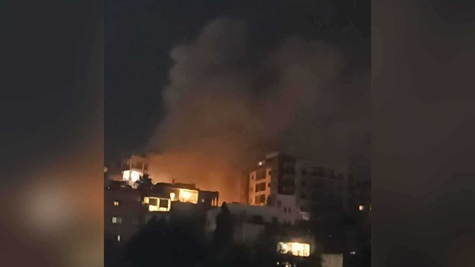 لبنان.. إصابات بغارة إسرائيلية استهدف مبنى في النبطية