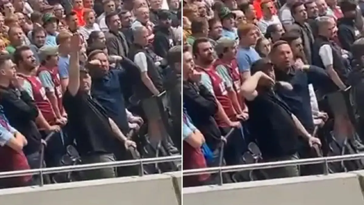 اعتقال ثلاثة مشجعين بعد أدائهم التحية النازية في الدوري الإنجليزي (فيديو وصور)