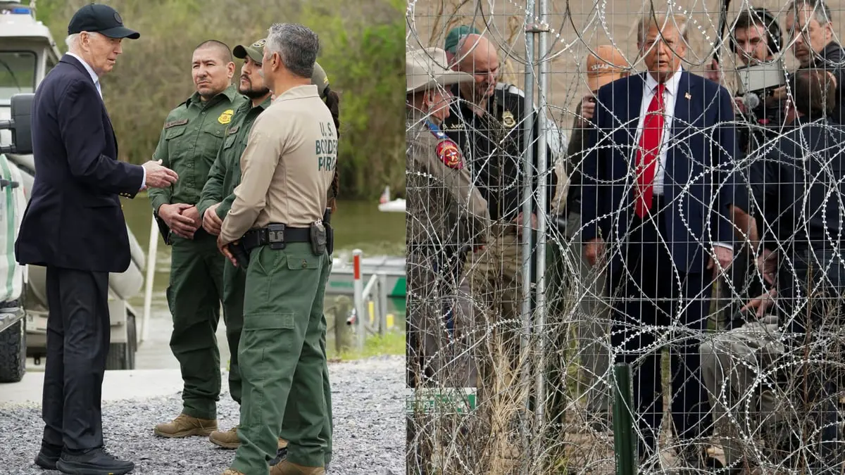 بايدن وترامب على حدود المكسيك.. الهجرة تكشف حجم الانقسام