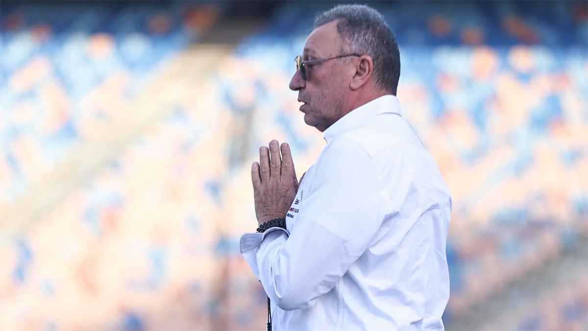 رد فعل ناري من الخطيب بعد تعادل الأهلي مع غزل المحلة