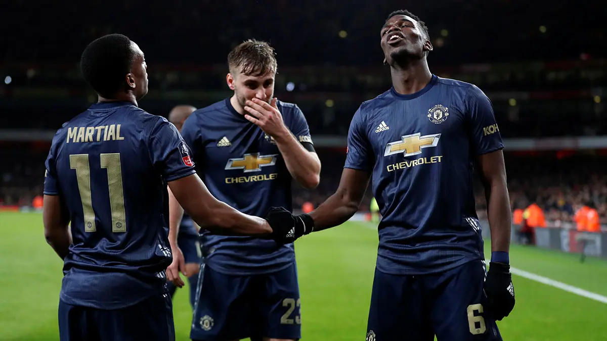 مانشستر يونايتد يهزم آرسنال ويتأهل إلى الدور ثُمن النهائي بكأس الاتحاد الإنجليزي (فيديو)