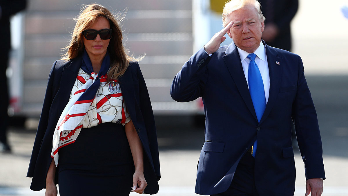 على وقع مهاجمة عمدتها.. ترامب يصل إلى لندن (فيديو)