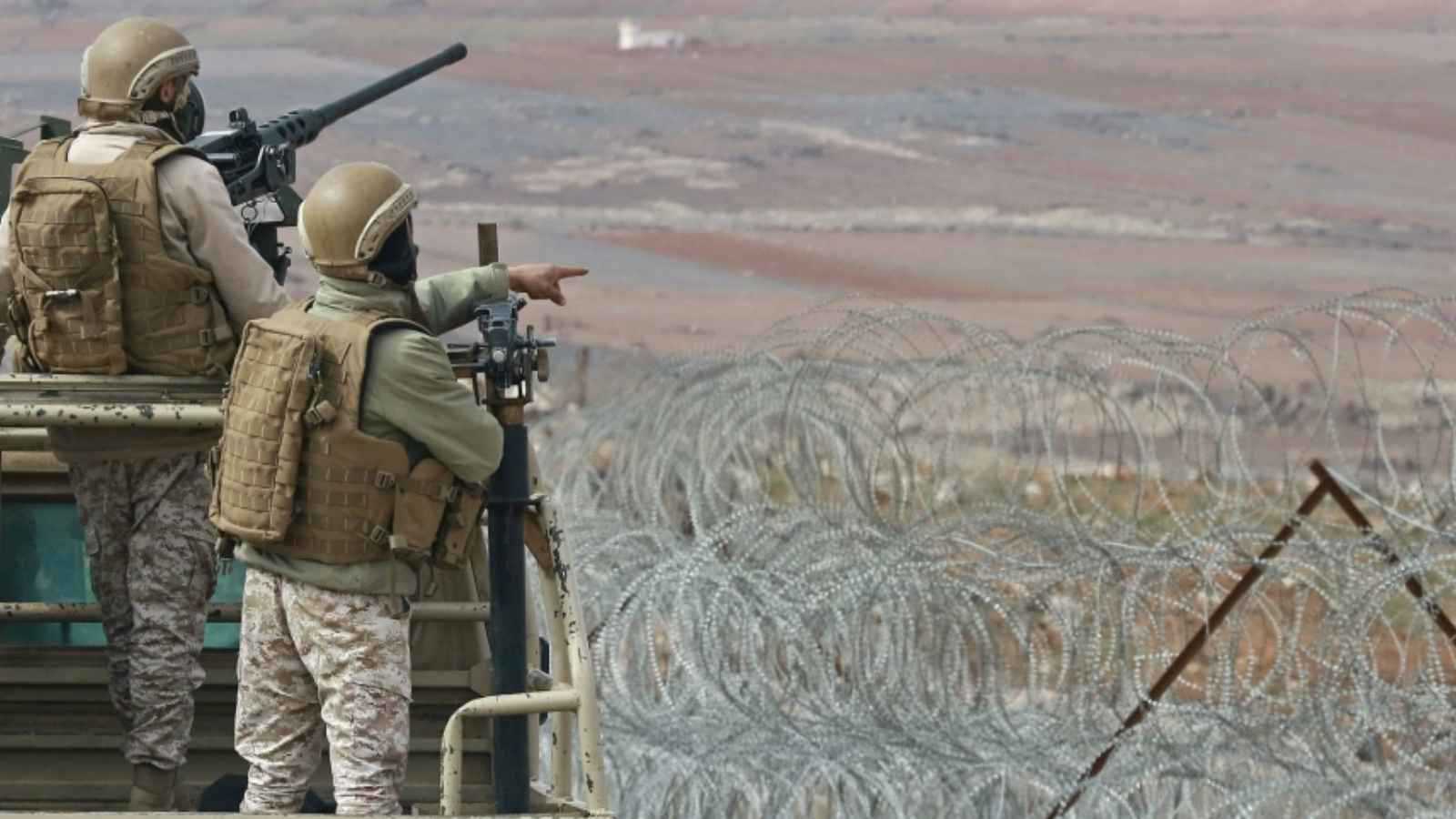 الجيش الأردني يعلن إسقاط مسيرة على الحدود الغربية (صور)