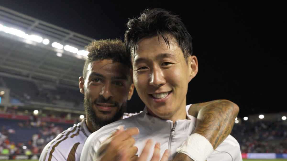 سون يتلقى استقبالا حارا في مباراته الأولى مع لوس أنجلوس بالدوري الأمريكي (فيديو)