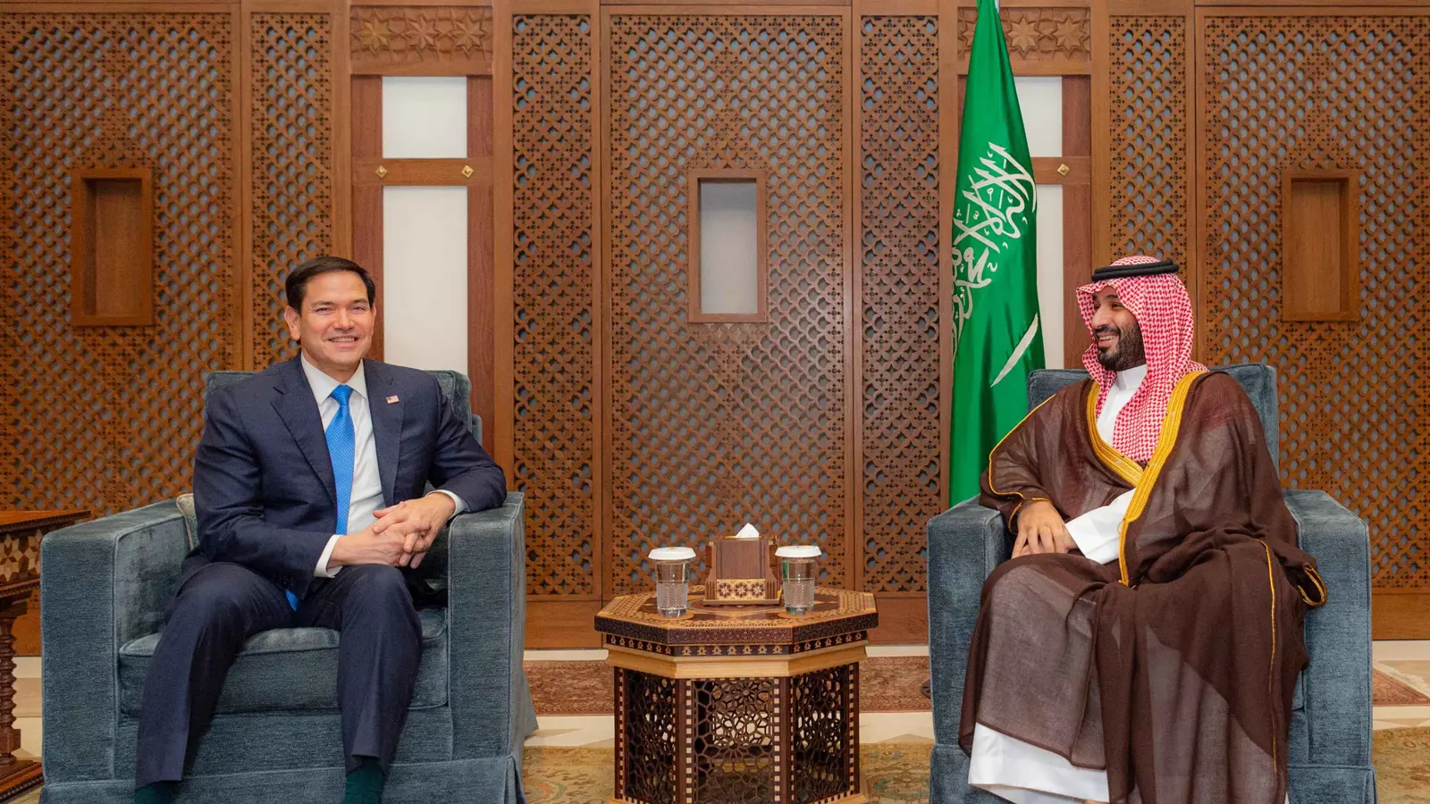 روبيو يبحث مع ولي عهد السعودية تطورات اليمن وسوريا وغزة