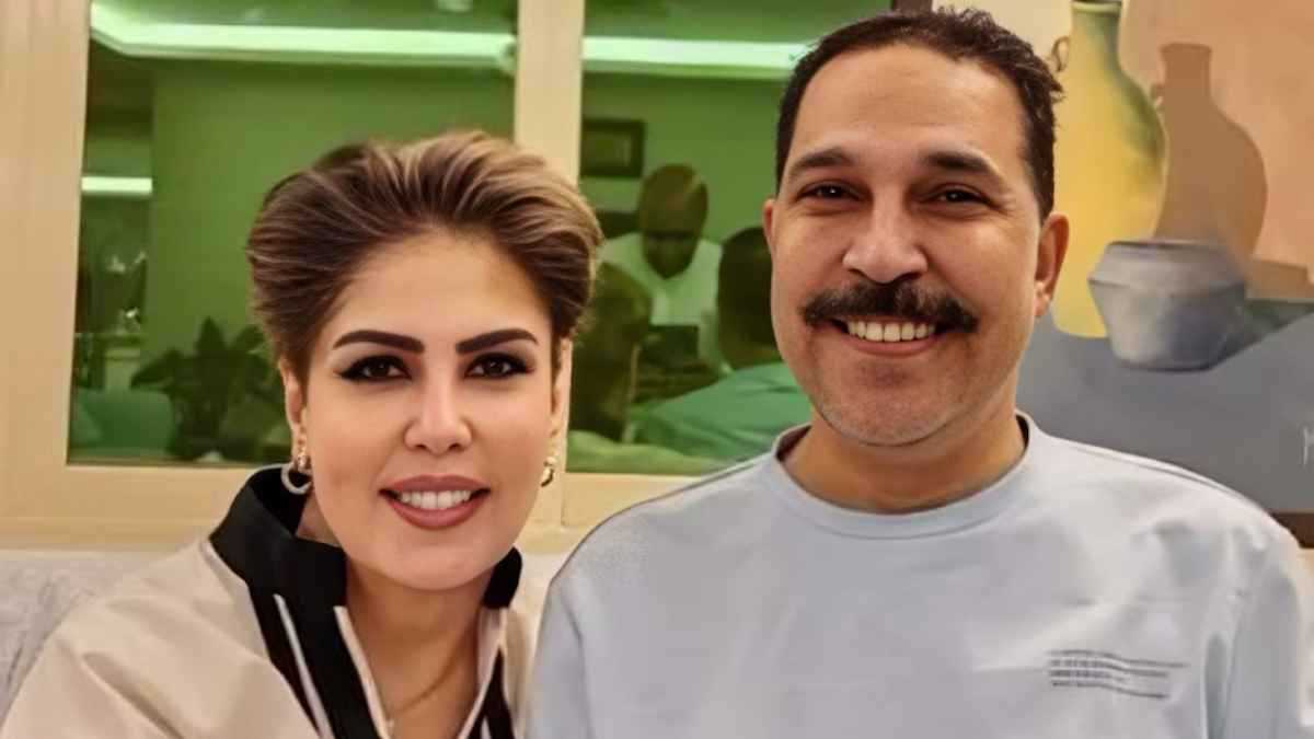 فجر السعيد تزور عبدالله الرويشد بعد رحلة علاجه وإلغاء حكم حبسها