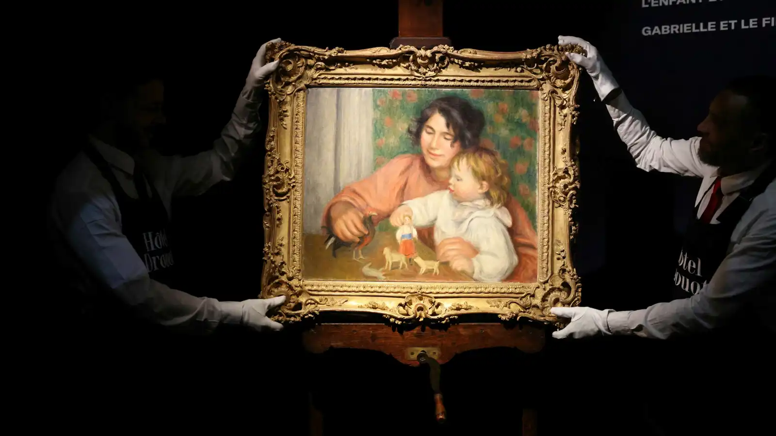 "الطفل وألعابه".. بيع لوحة لـ"رونوار" بمبلغ 1,8 مليون يورو (صور)