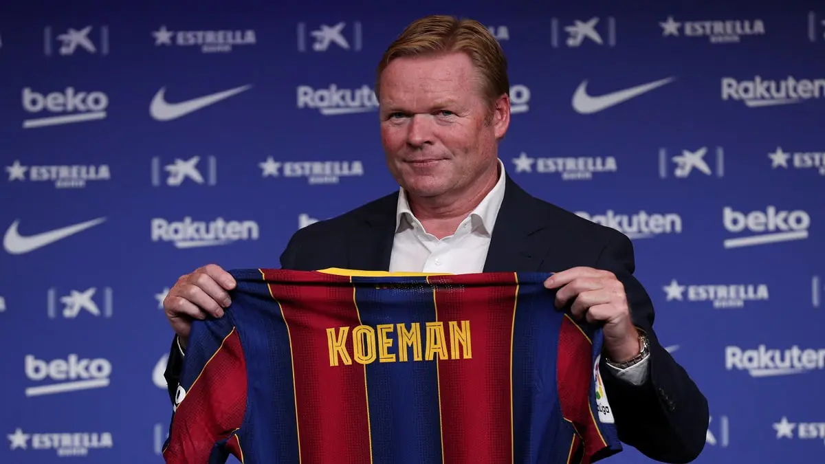 تقرير: كومان لن يقود برشلونة في أي مباراة رسمية قبل حل هذه المشكلة