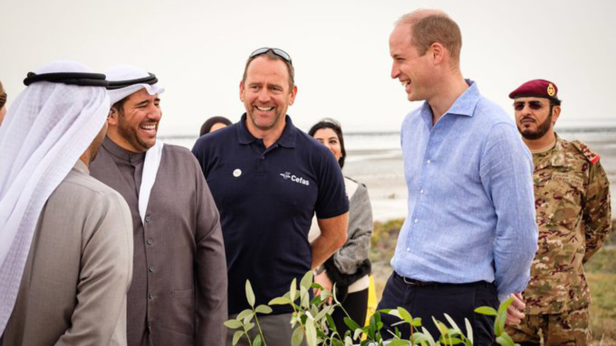 الأمير البريطاني وليام  يقضي يومه في خيمة تقليدية بالكويت (صور وفيديو)‎