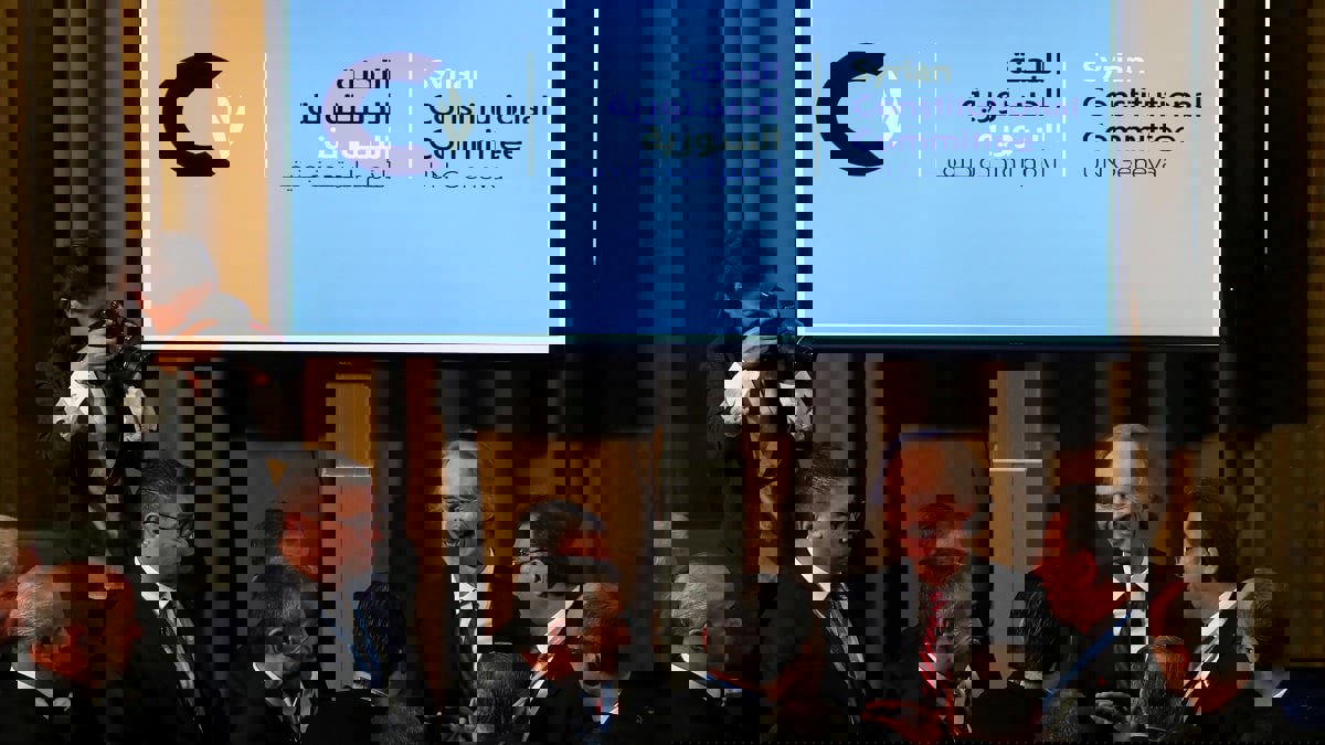 استئناف المحادثات حول الدستور السوري في جنيف‎