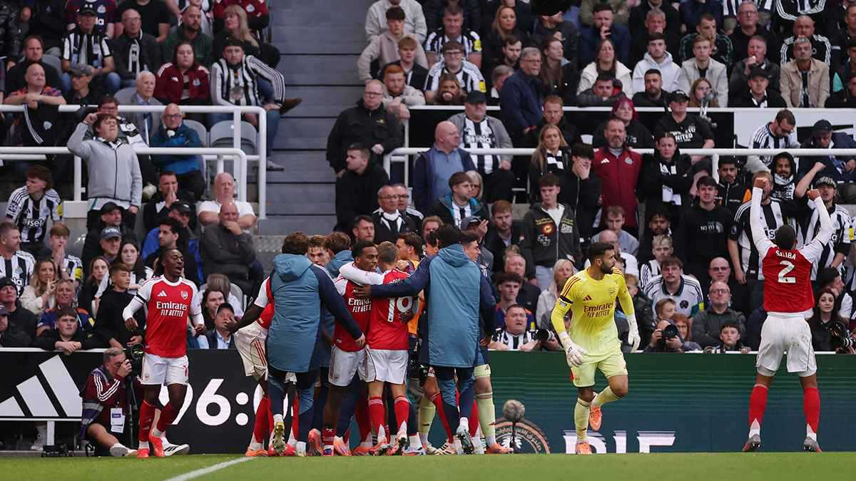 أكثر لاعب أبهر جماهير آرسنال في الفوز الدرامي على نيوكاسل