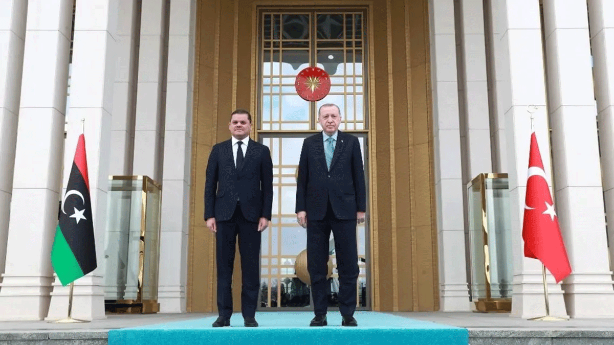 بعد لقائه الدبيبة.. أردوغان: تركيا وليبيا ملتزمتان باتفاق ترسيم الحدود البحرية