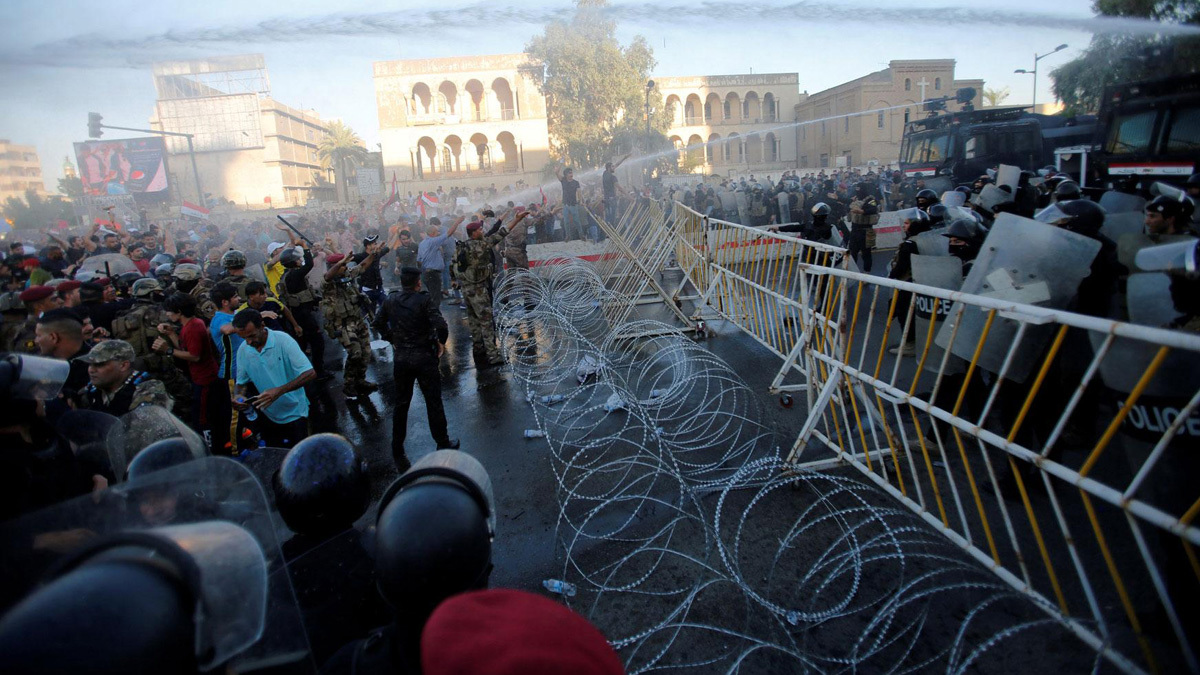 مقتل جندي عراقي إثر سقوط صاروخ بالمنطقة الخضراء وسط بغداد