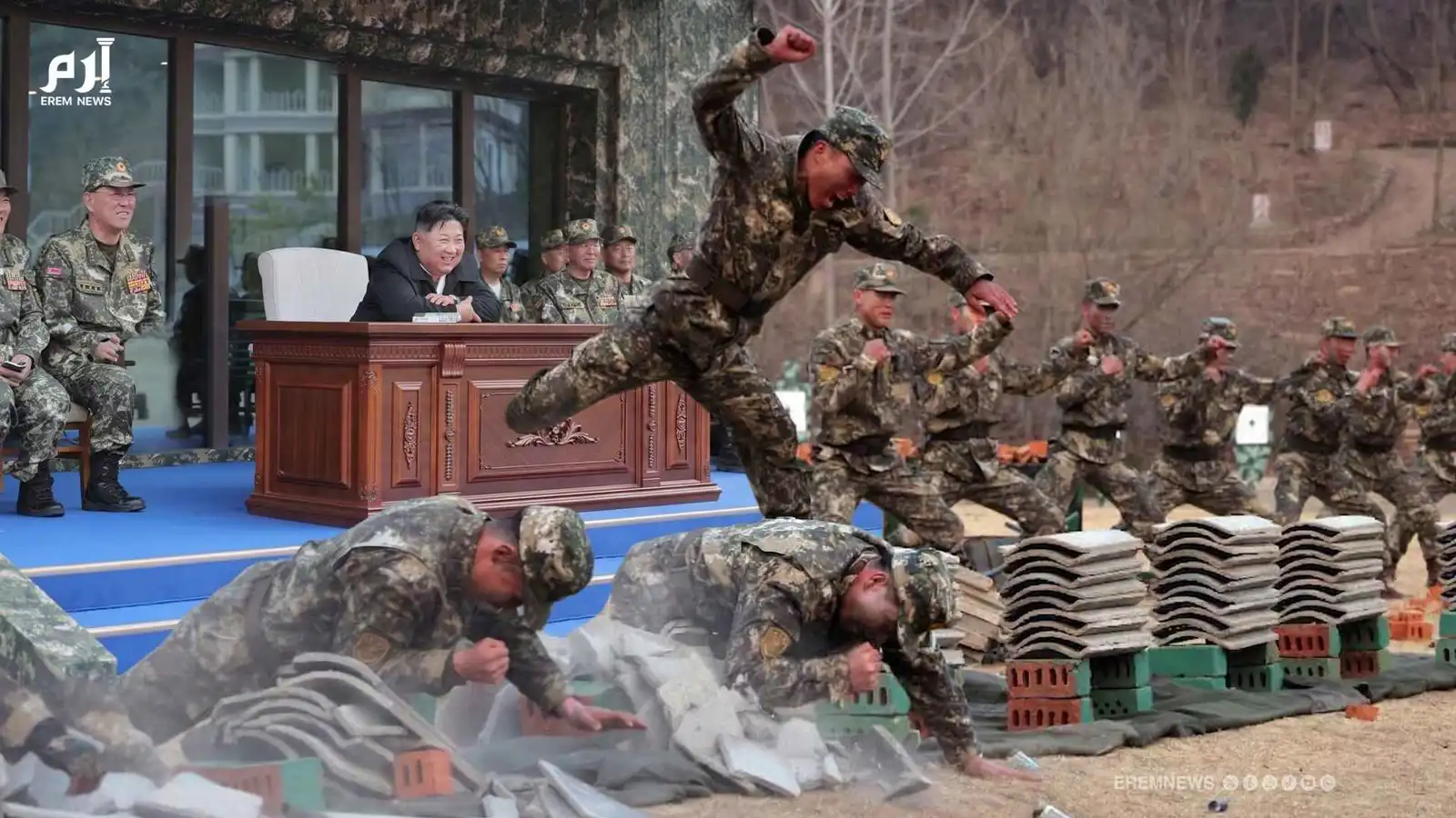 مشاهد قد تراها لأول مرة.. "النخبة" تستعرض قوتها أمام كيم (فيديو إرم)