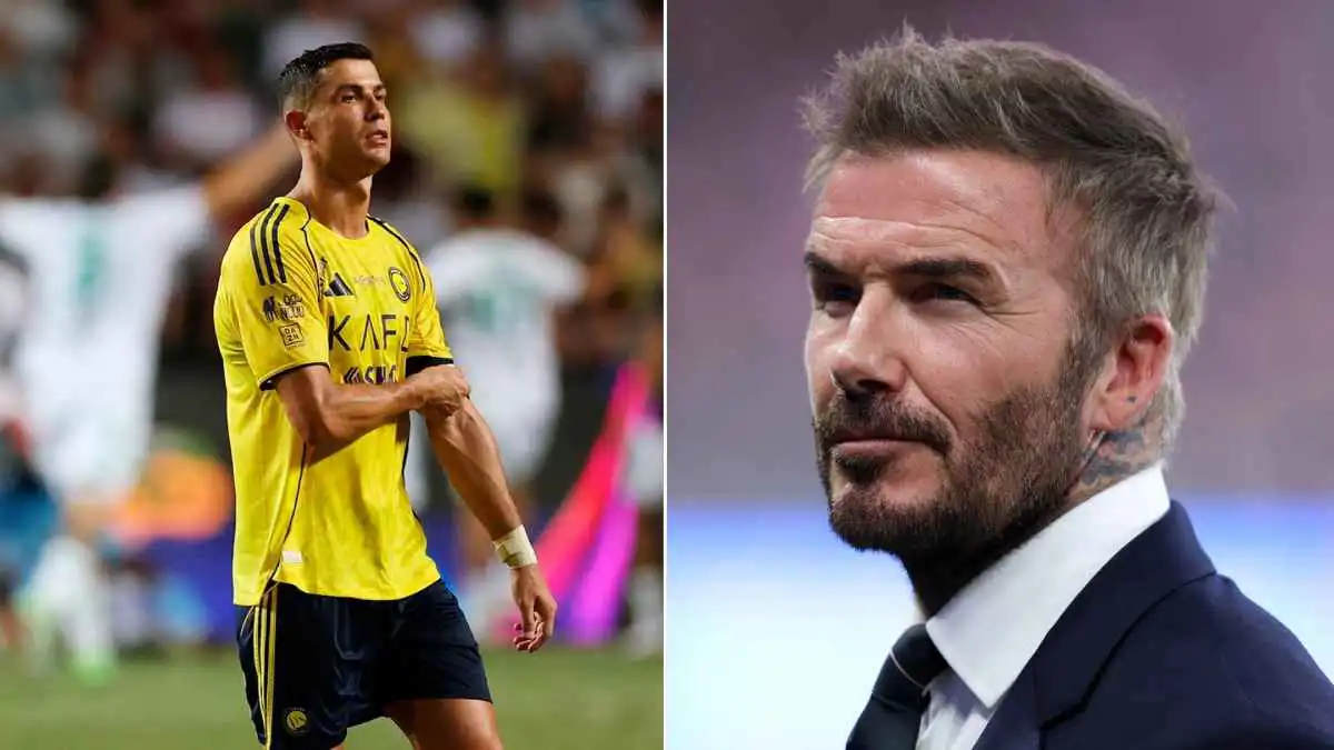 حقيقة مفاوضات بيكهام لضم كريستيانو رونالدو إلى صفوف إنتر ميامي