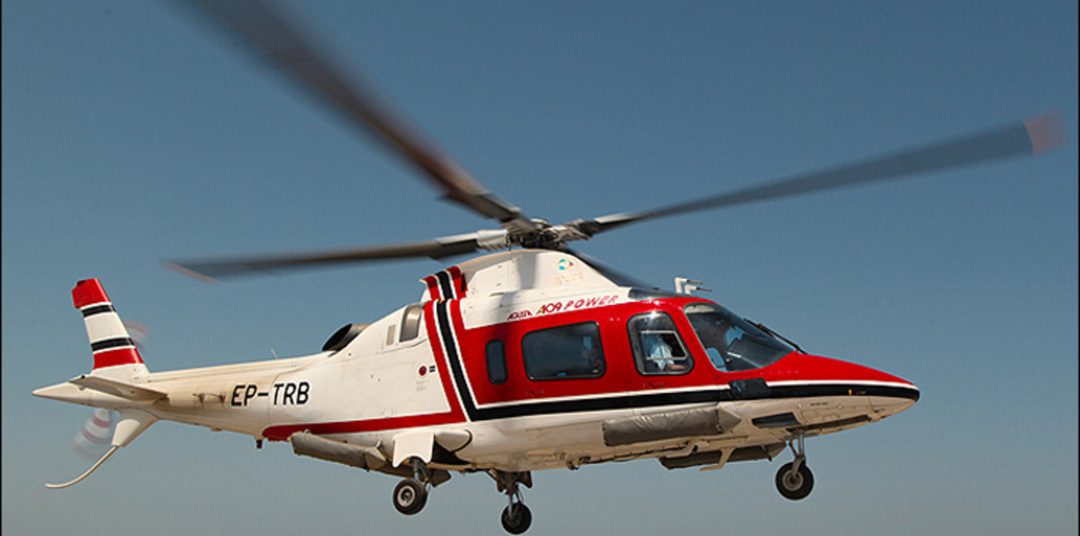 تحطم مروحية إيرانية تابعة لشركة نفط في الخليج