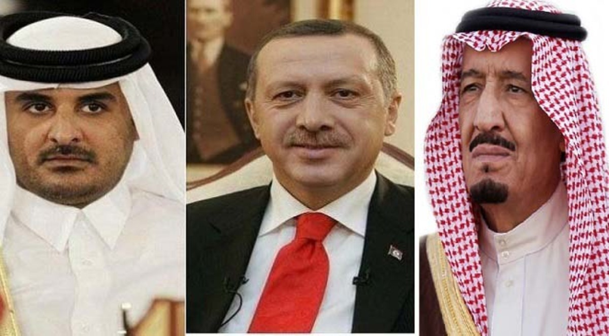 الملك سلمان وتميم وأردوغان يتناولون هاتفيا القضايا الإقليمية
